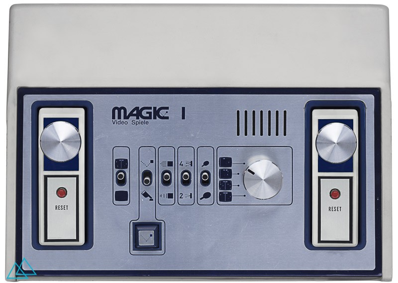 Top view dedicated video game console Magic I Video Spiele