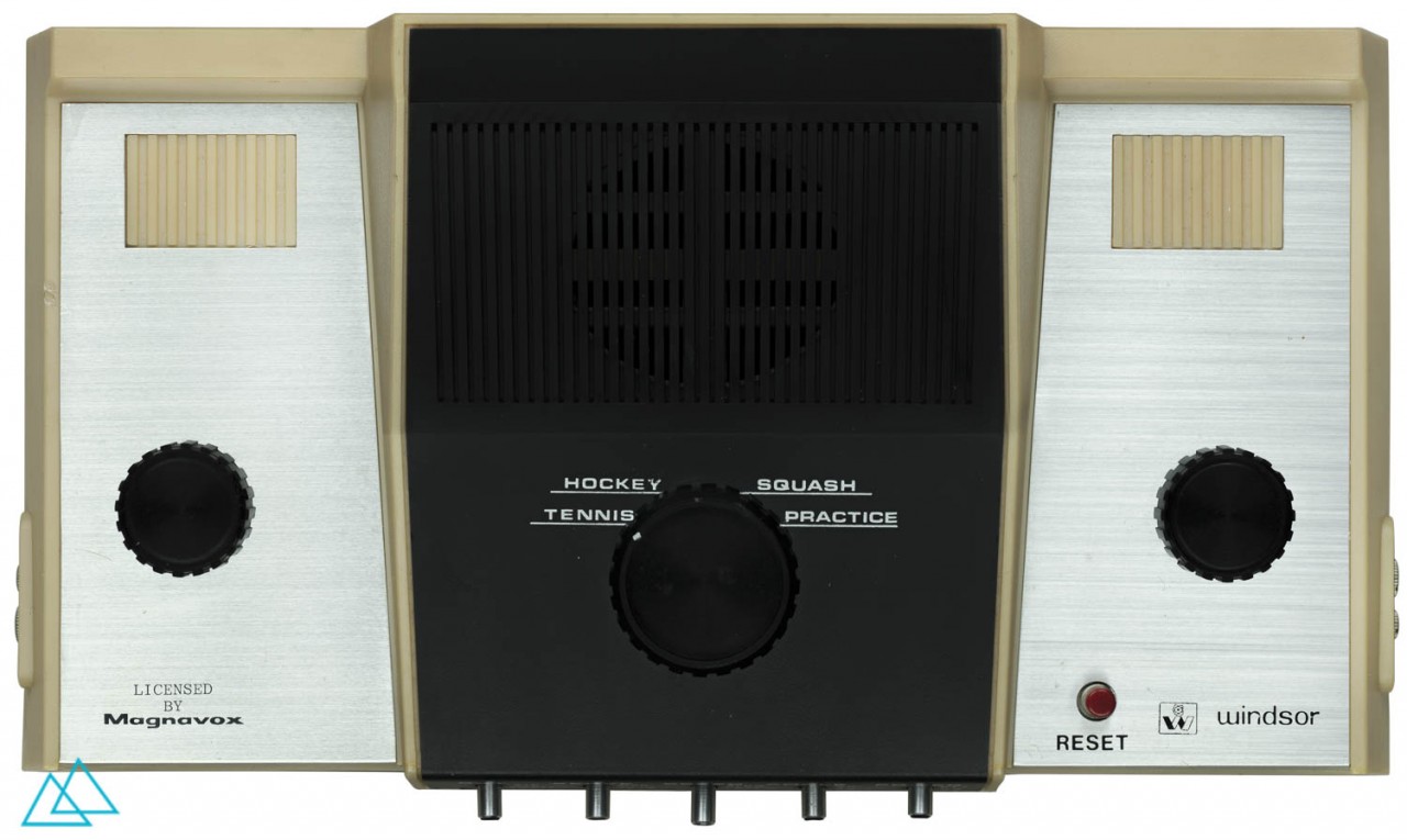 Top view dedicated video game console Windsor TV Game EP500 by E & P Electronics